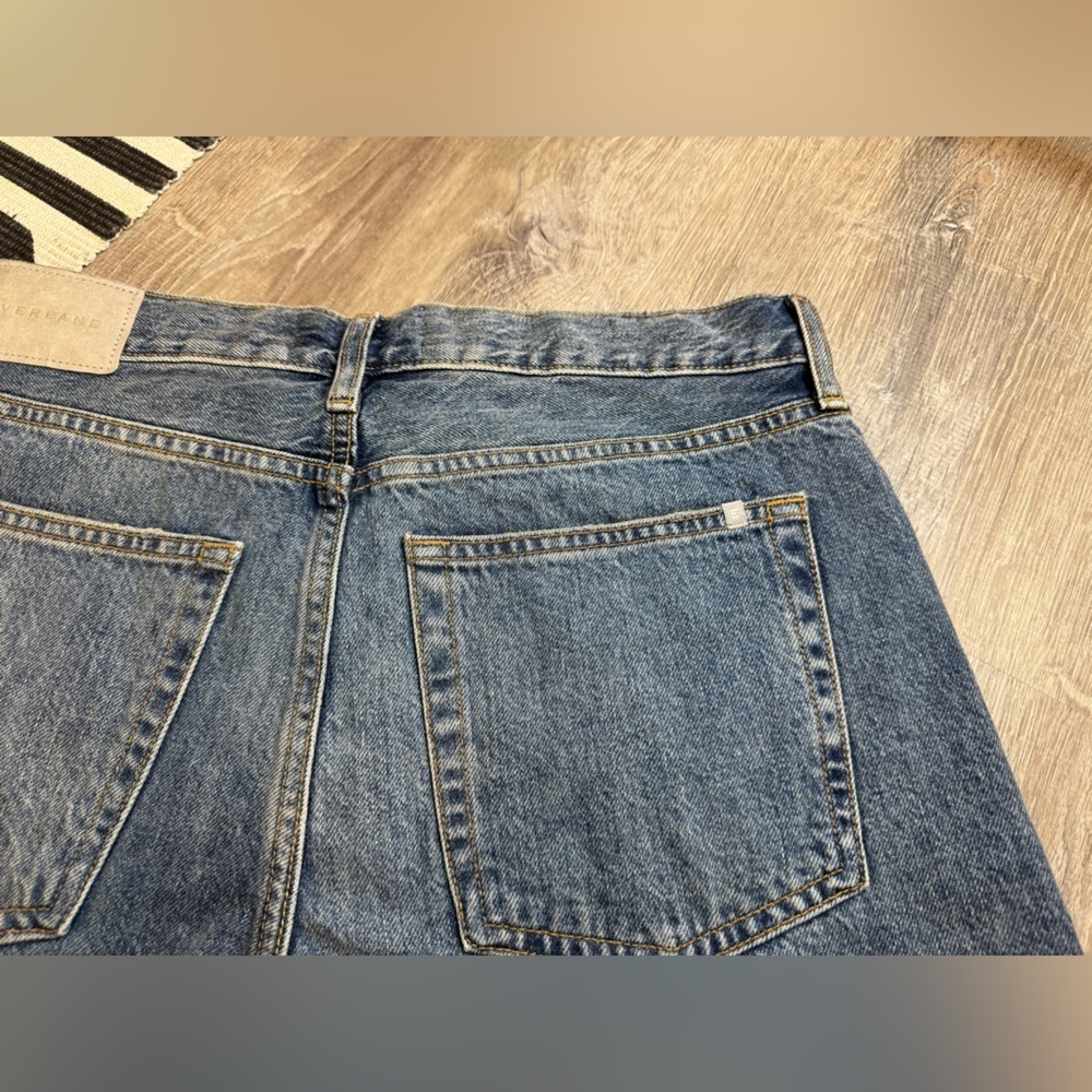 Everlane Relaxed 90s Shorts Organic Cotton Size 27 - Picture 10 of 11